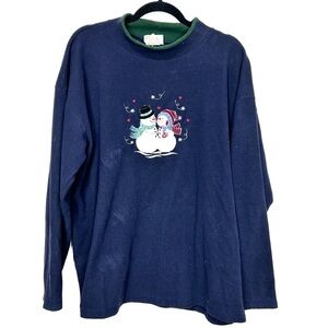 UGLY CHRISTMAS SWEATER collared crewneck sweater A26